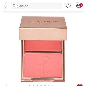 NWT Patrick Ta Blush - She’s the Moment